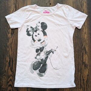 Disney Minnie Mouse Kids  Baby Tee T-Shirt - Light Pink